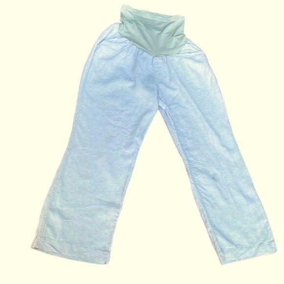 Motherhood Maternity Linen Pants Size XL - Picture 1 of 4